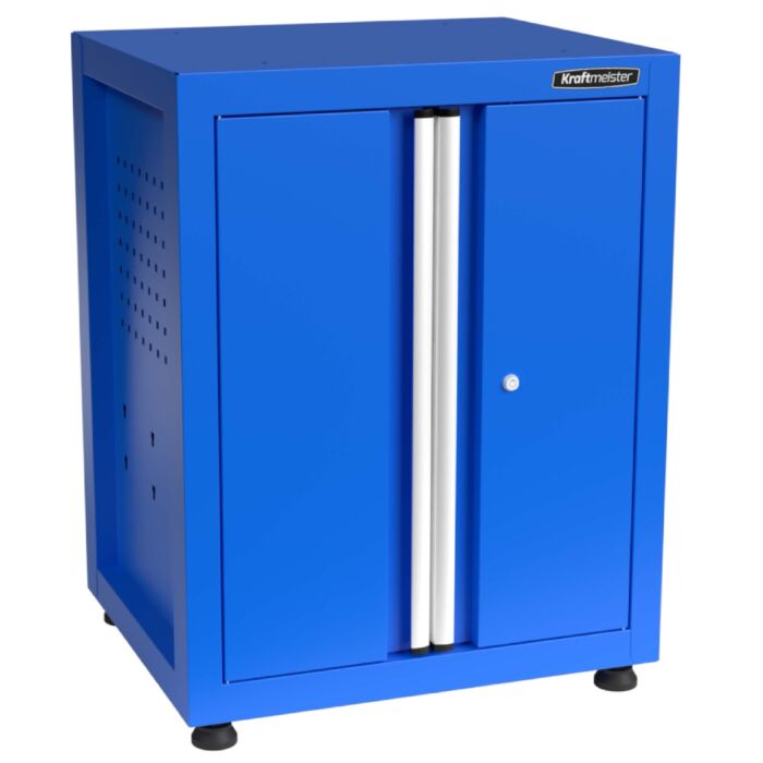 Kraftmeister Premium Werkbank Lagerschrank blau