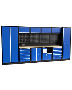 Kraftmeister Standard Werkstatteinrichtung Michigan Multiplex blau