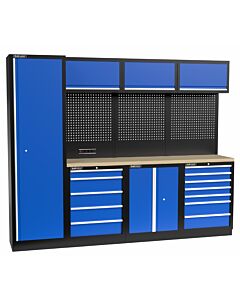 Kraftmeister Standard Werkstatteinrichtung Delaware Multiplex blau