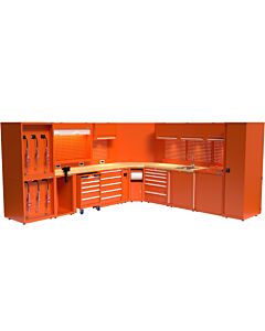 Kraftmeister Expert Eckeinheit XL Buche orange