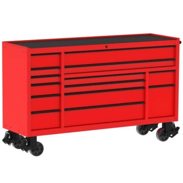 George Tools Werkstattwagen 182 cm rot