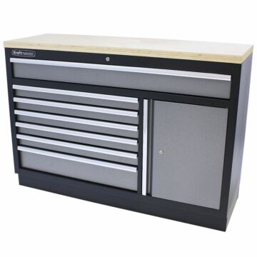 Kraftmeister Standard Werkzeugschrank XL Multiplex grau